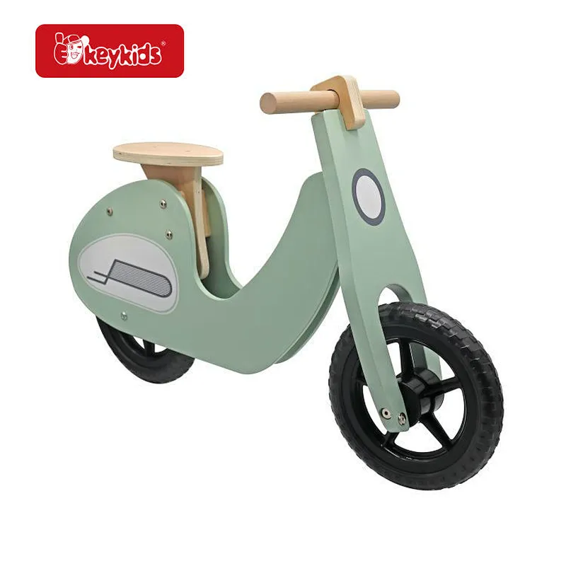 Hot Selling Ride On Toy No Pedal 2 Wheels Wooden Balance Bike For Kids W16C140B